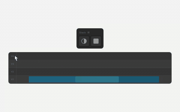 Transition layers on every cut