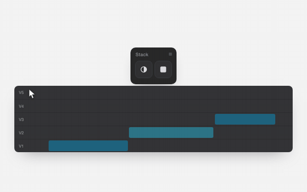A layer on every clip